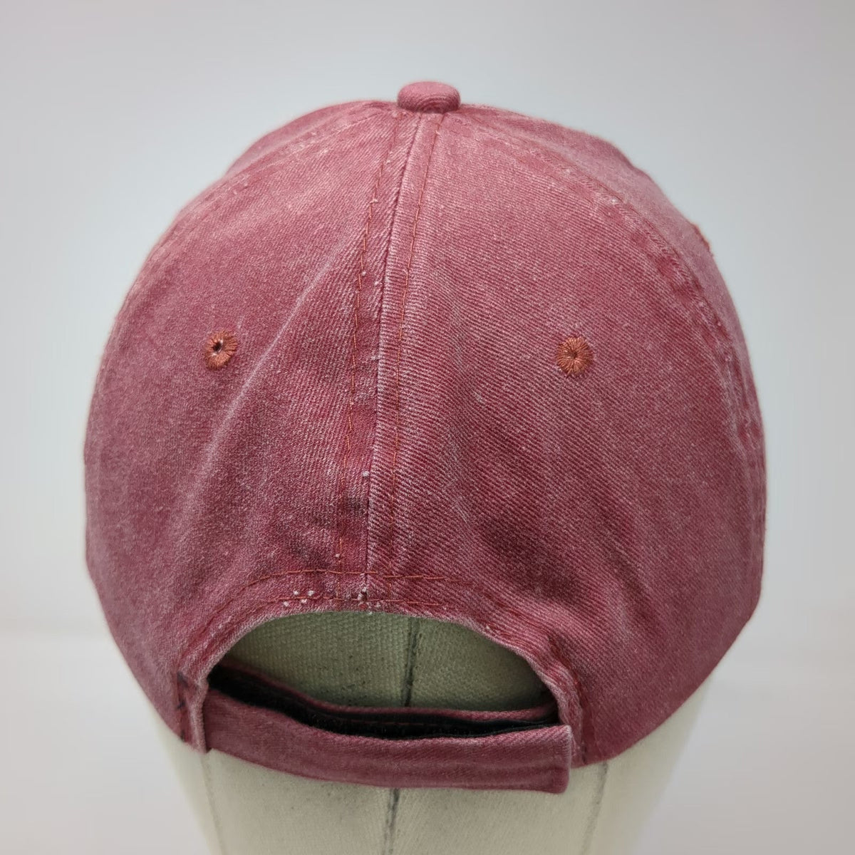 Lucky 7 Baseball Cap Red Blue White One Size New Orleans Louisiana Strapback Hat