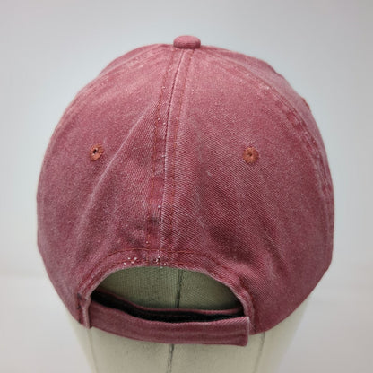 Lucky 7 Baseball Cap Red Blue White One Size New Orleans Louisiana Strapback Hat