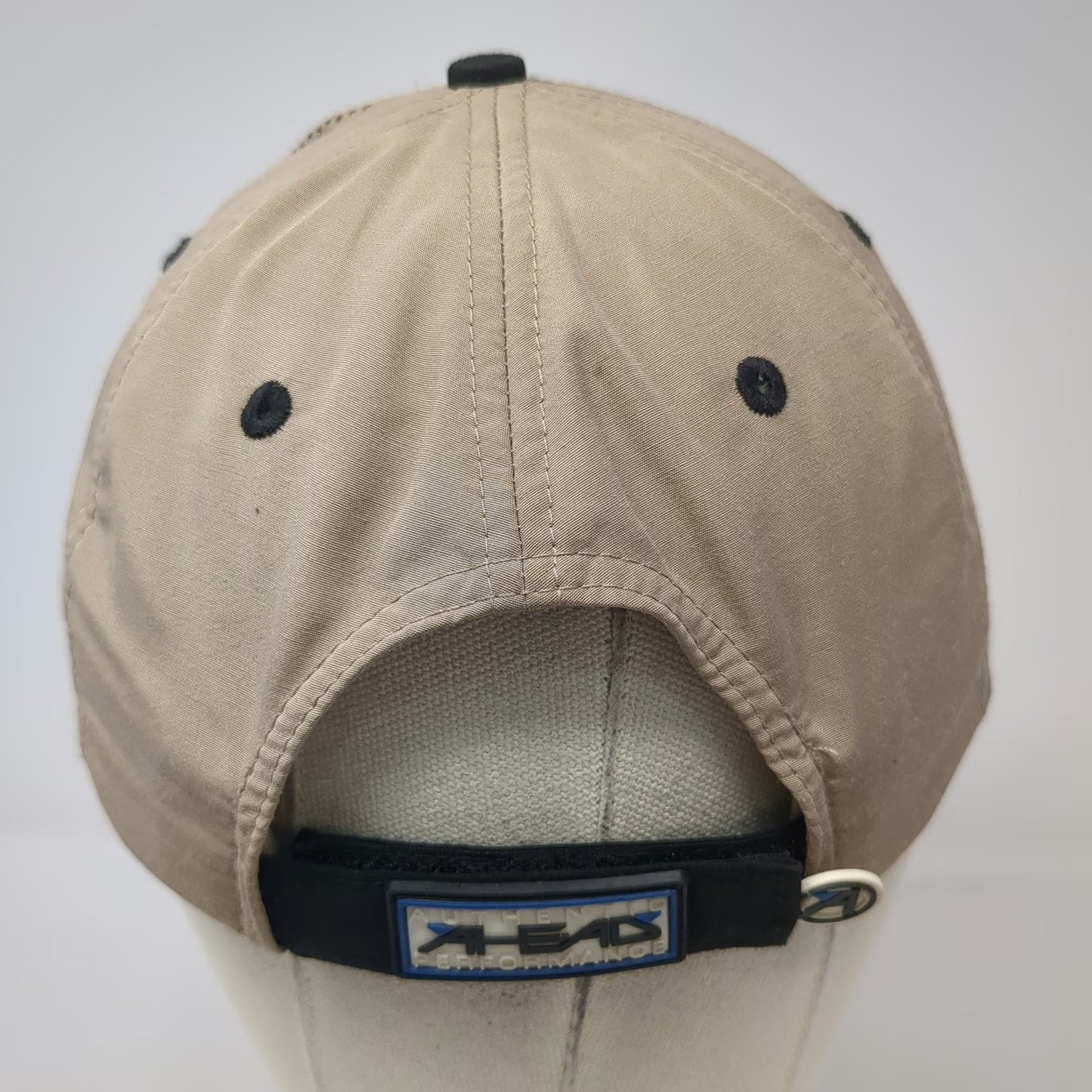 Ahead Baseball Cap Beige One Size CenterLight Golf Classic 2012 Mesh Strapback