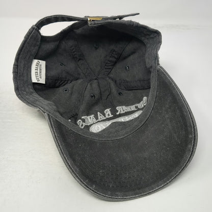 Outer Banks Authentic Baseball Cap Gray OSFM 100% Cotton Slideback NC Hat Logo