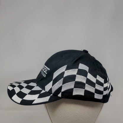 Castool Tooling Systems Checkered Flag Slideback Hat Black OSFA Embroidered