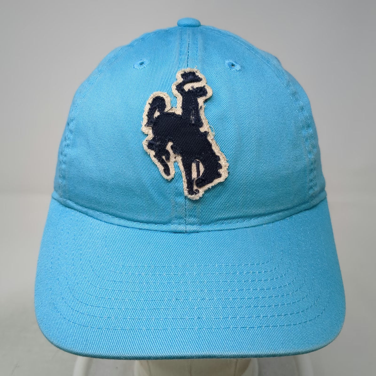 Legacy Baseball Cap Blue One Size Jackson Hole Bucking Horse Slideback Hat