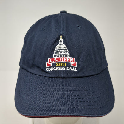 U.S. Open 2011 Congressional Slideback Hat Blue One Size USGA Member