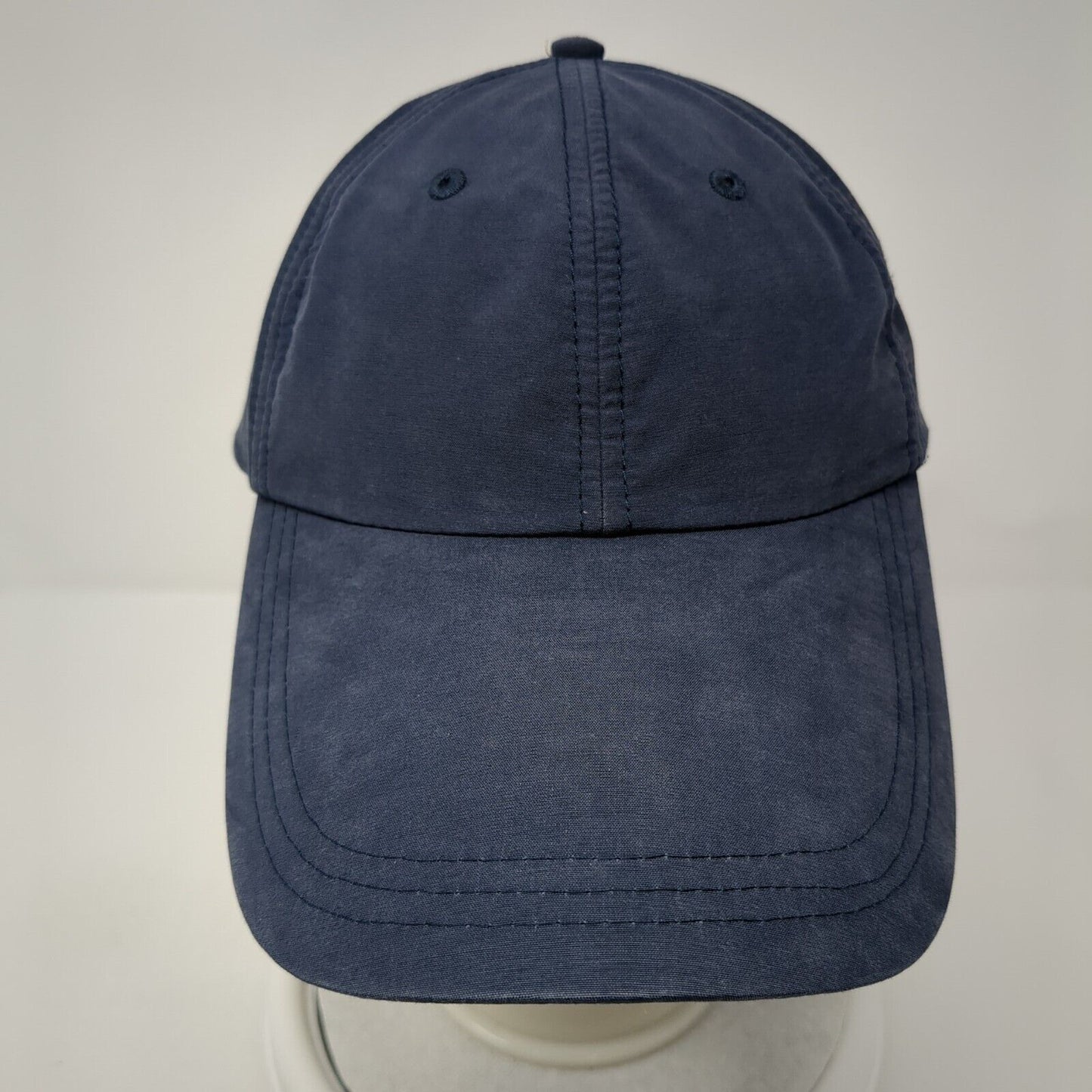 Adams Strapback Hat Blue One Size Adjustable Sunblock 50+ UPF Blank