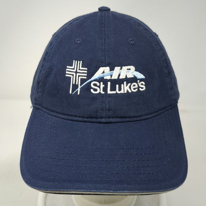 OTTO Baseball Cap Blue One Size AIR St Luke's Embroidered Logo Strapback Hat
