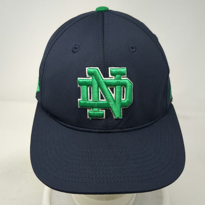 Notre Dame Fighting Irish NCAA Zephyr Cap Blue L Indiana State Shamrock Hat