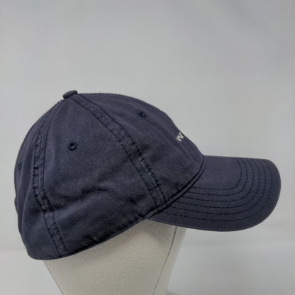 A Wino Strapback Hat Blue OSFA Adjustable Embroidered Attitude 101