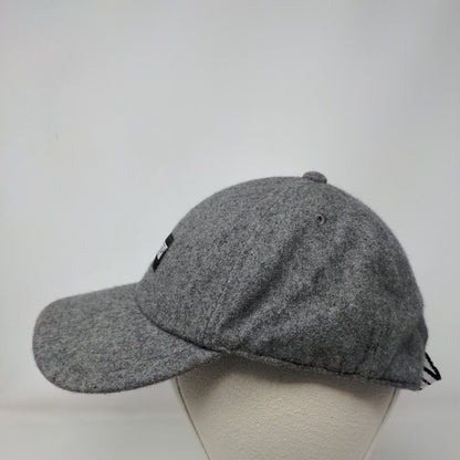 PINK Slideback Hat Gray One Size Adjustable Fleece 6 Panel Victoria's Secret