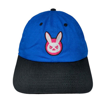 Overwatch D.Va Bunny Slideback Hat Multi OSFM Embroidered Colorblock