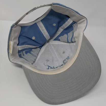 Coors Light Silver Snapback Hat Blue OSFA Adjustable Embroidered
