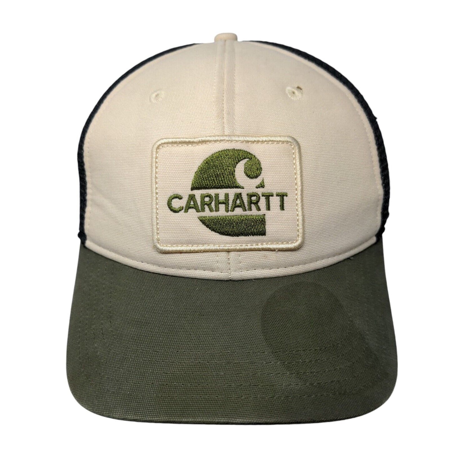 Carhartt Snapback Trucker Hat Multicolor One Size Embroidered Mesh Back