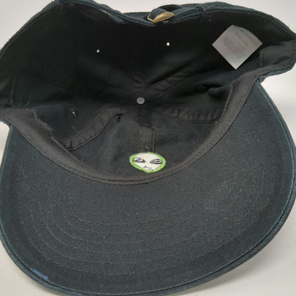 No Boundaries Baseball Cap Black One Size Alien Embroidered Slideback Hat