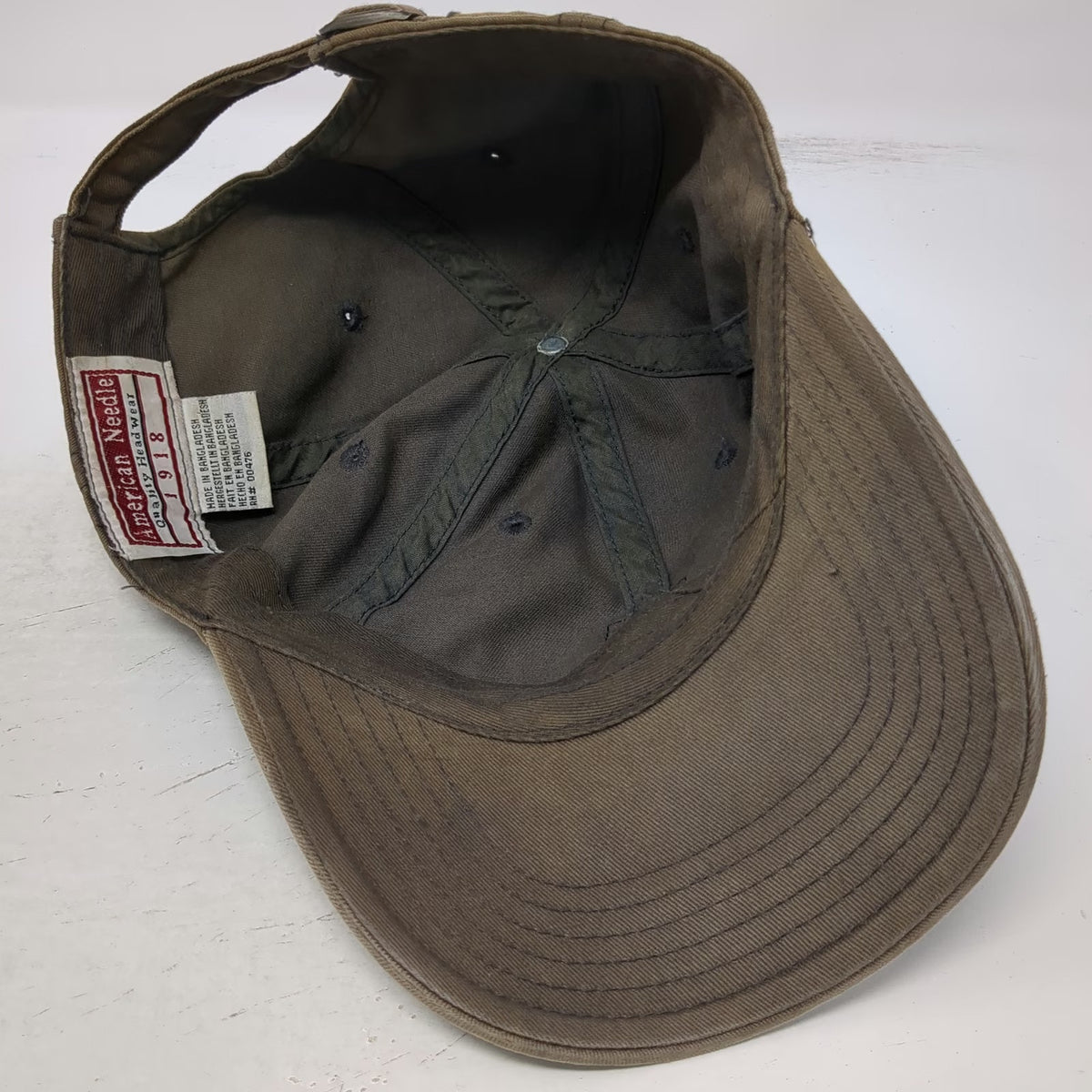 American Needle Baseball Cap Brown One Size Slideback Ritz Carlton Kapalua Hat