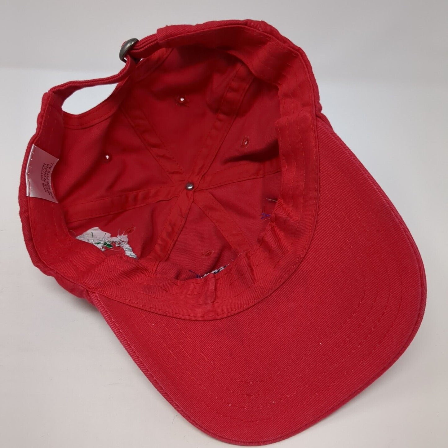 Sports Trivia Championship Budweiser Slideback Hat Red One Size 6 Panel
