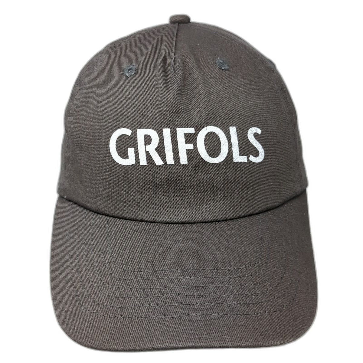 Hit Wear Grifols Baseball Cap Gray OSFM Strapback Hat Cotton Corporate Pharma