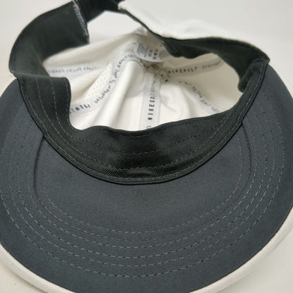 Nike Baseball Cap White One Size Dri-FIT ADV Perforated Golf Swoosh Logo Hat