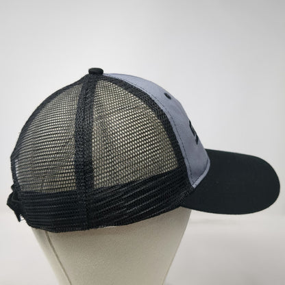 Stihl Outfitters Baseball Cap Black One Size Mesh Back Gray Strapback Logo Hat