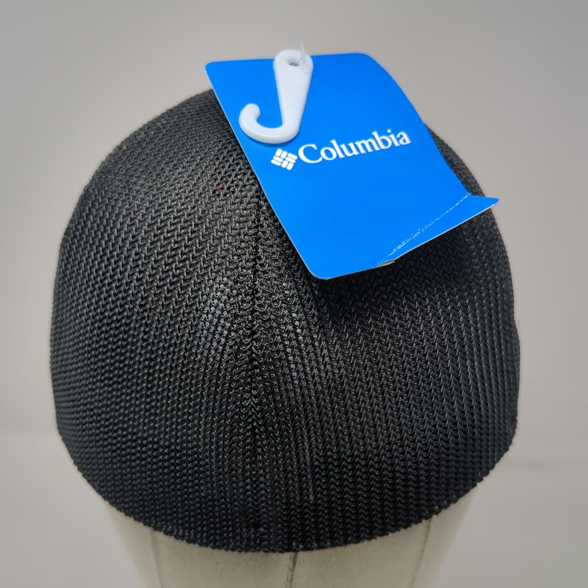 Columbia Baseball Cap Gray M Mesh Back Pine Tree Flag Patch Outdoor Hiking Hat