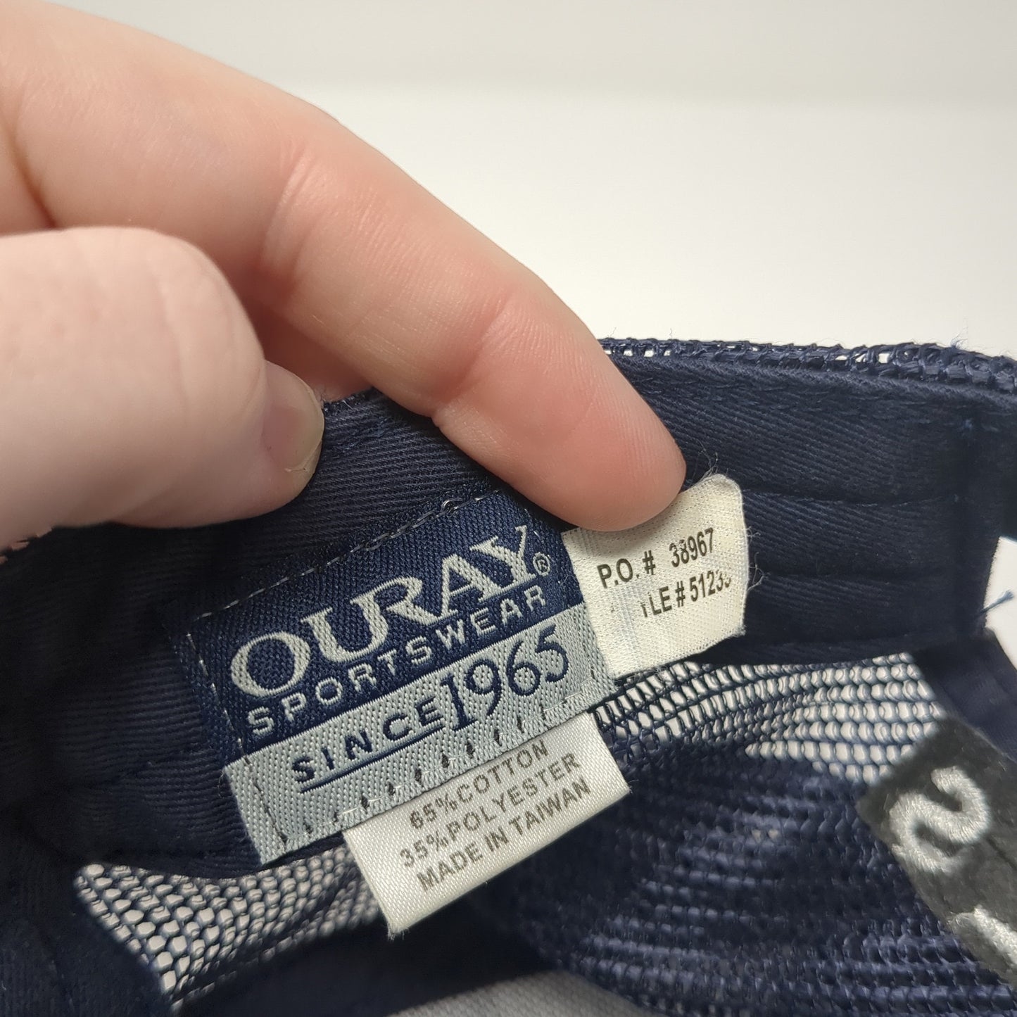 RTR Staff Trucker Hat Blue One Size Adjustable Embroidered Mesh Back Ouray