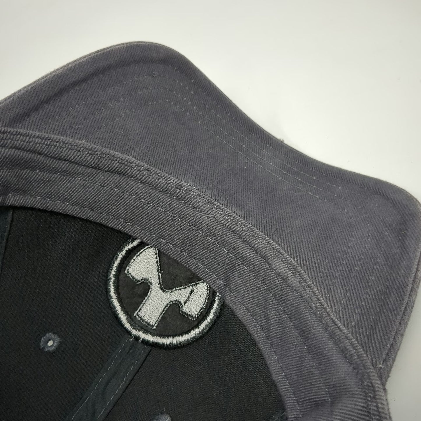 Magpul Baseball Cap Gray M Embroidered Logo Strapback Cotton Spandex Fit Hat