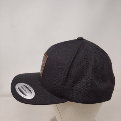 Sasquatch Contracting Snapback Hat Black OS Adjustable The Classics Yupoong