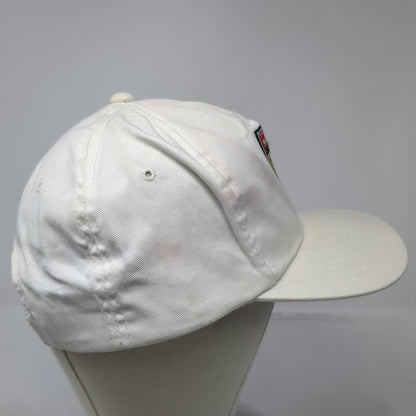 Ducks Unlimited 5 Panel White Hat One Size Shield Logo Flags Snapback Cotton