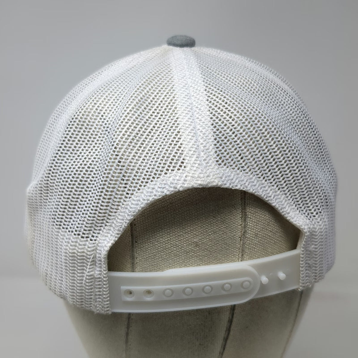 Gerber Trucker Hat Gray One Size Mesh Snapback Iridescent Logo Patch 1939