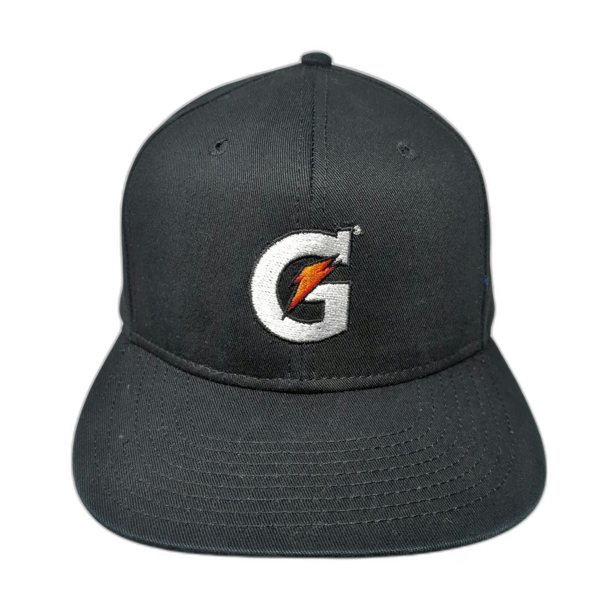 OTTO Snapback Black One Size Gatorade Logo Structured Cotton Gray Undervisor Hat