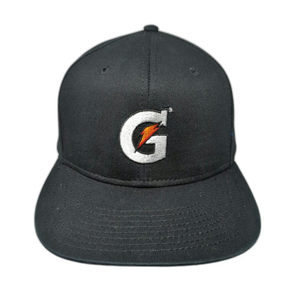 OTTO Snapback Black One Size Gatorade Logo Structured Cotton Gray Undervisor Hat
