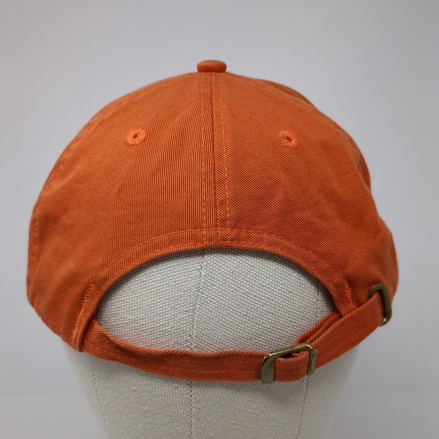 Bogus Basin Slideback Hat Orange One Size Embroidered Alternative