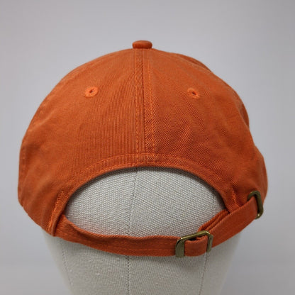 Bogus Basin Slideback Hat Orange One Size Embroidered Alternative