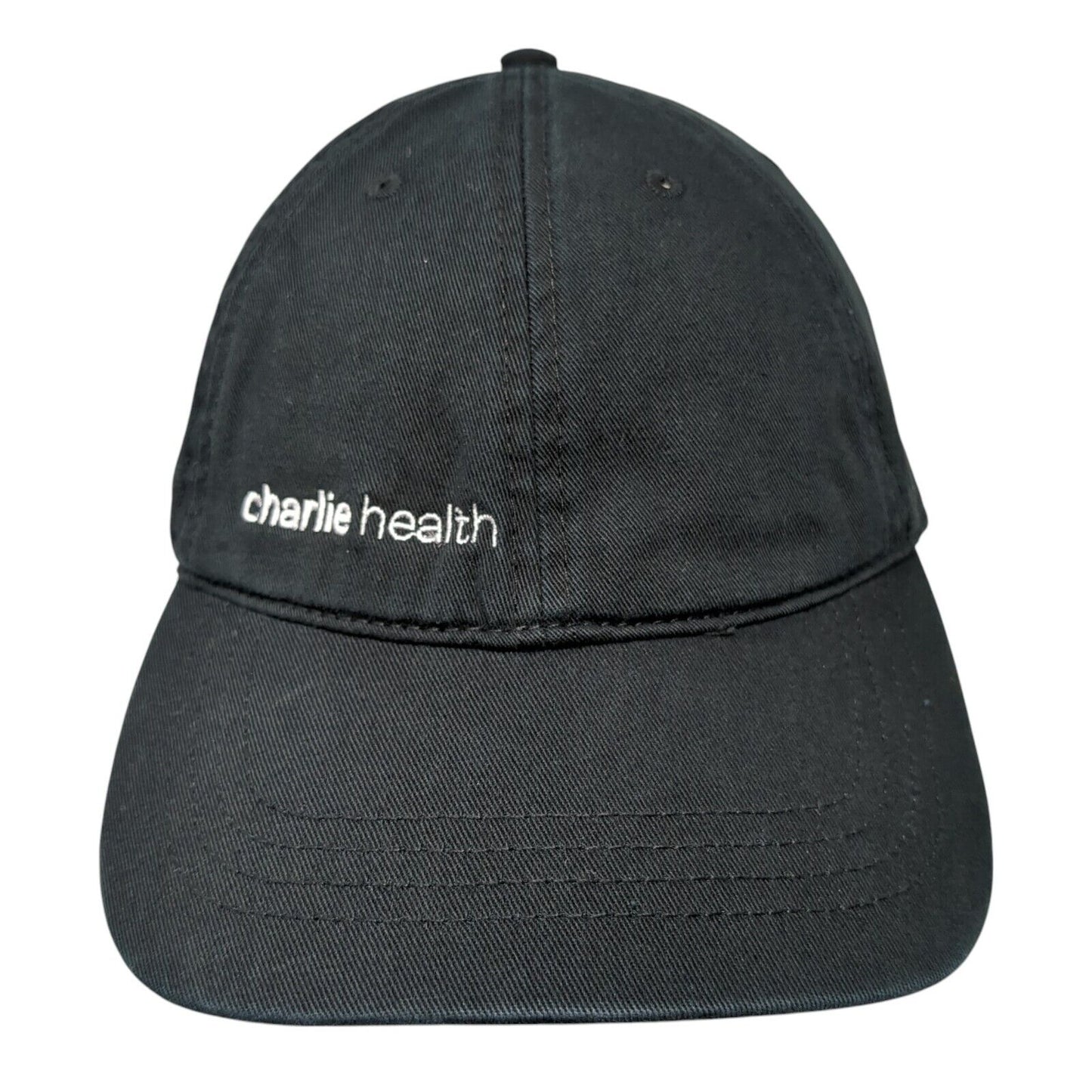Charlie Health Slideback Hat Black One Size Adjustable Cap America