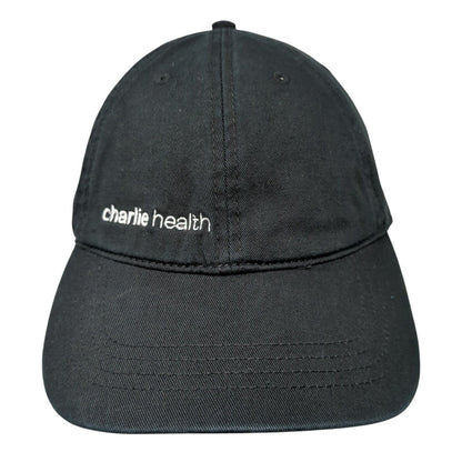 Charlie Health Slideback Hat Black One Size Adjustable Cap America