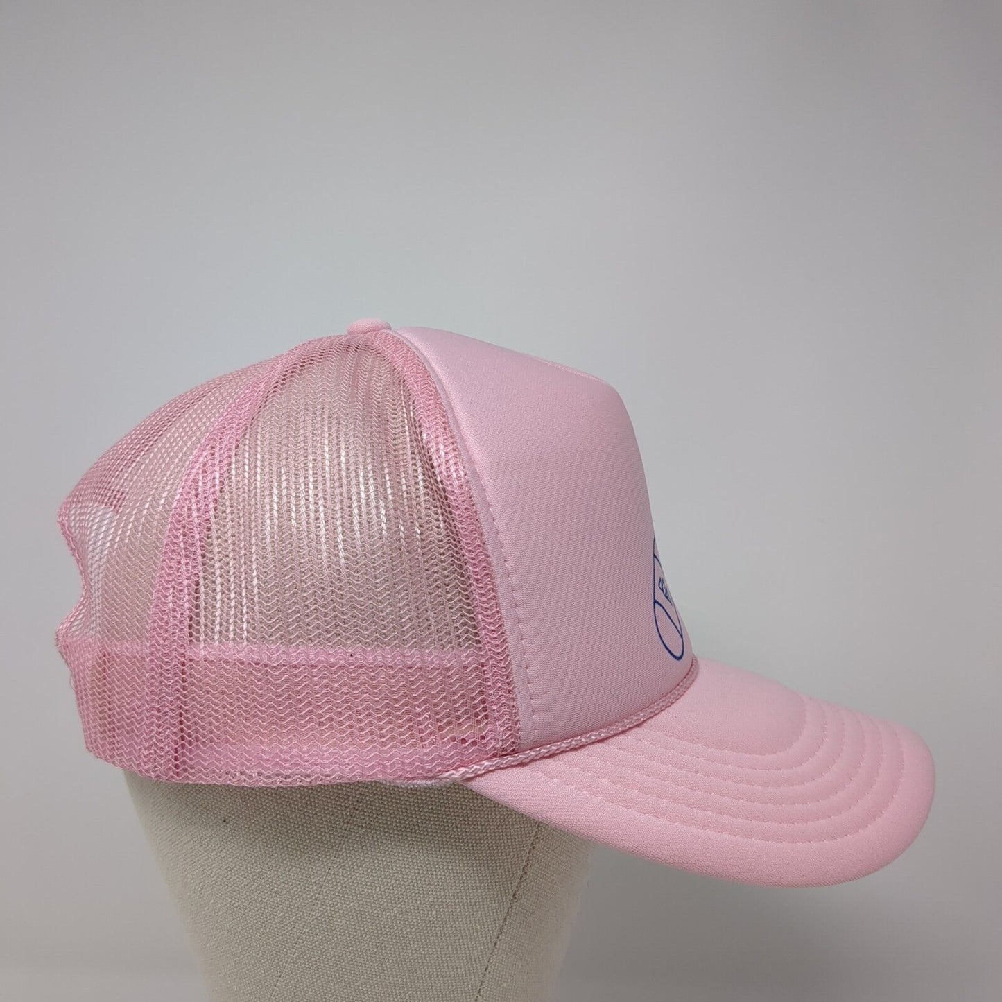 Bottle Snapback Trucker Hat Pink One Size Adjustable Mesh Back Rope Otto
