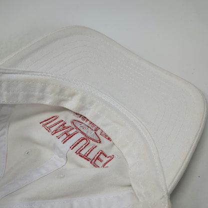 Captivating Utah Utes NCAA Cap White One Size Slideback Cotton Embroidery SLC UU
