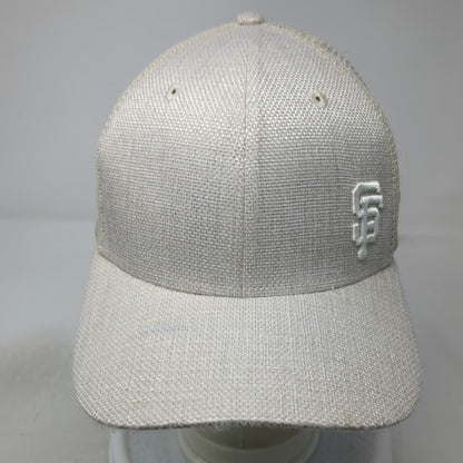 San Francisco Giants MLB New Era Trucker Hat Beige One Size 9SEVENTY Snapback