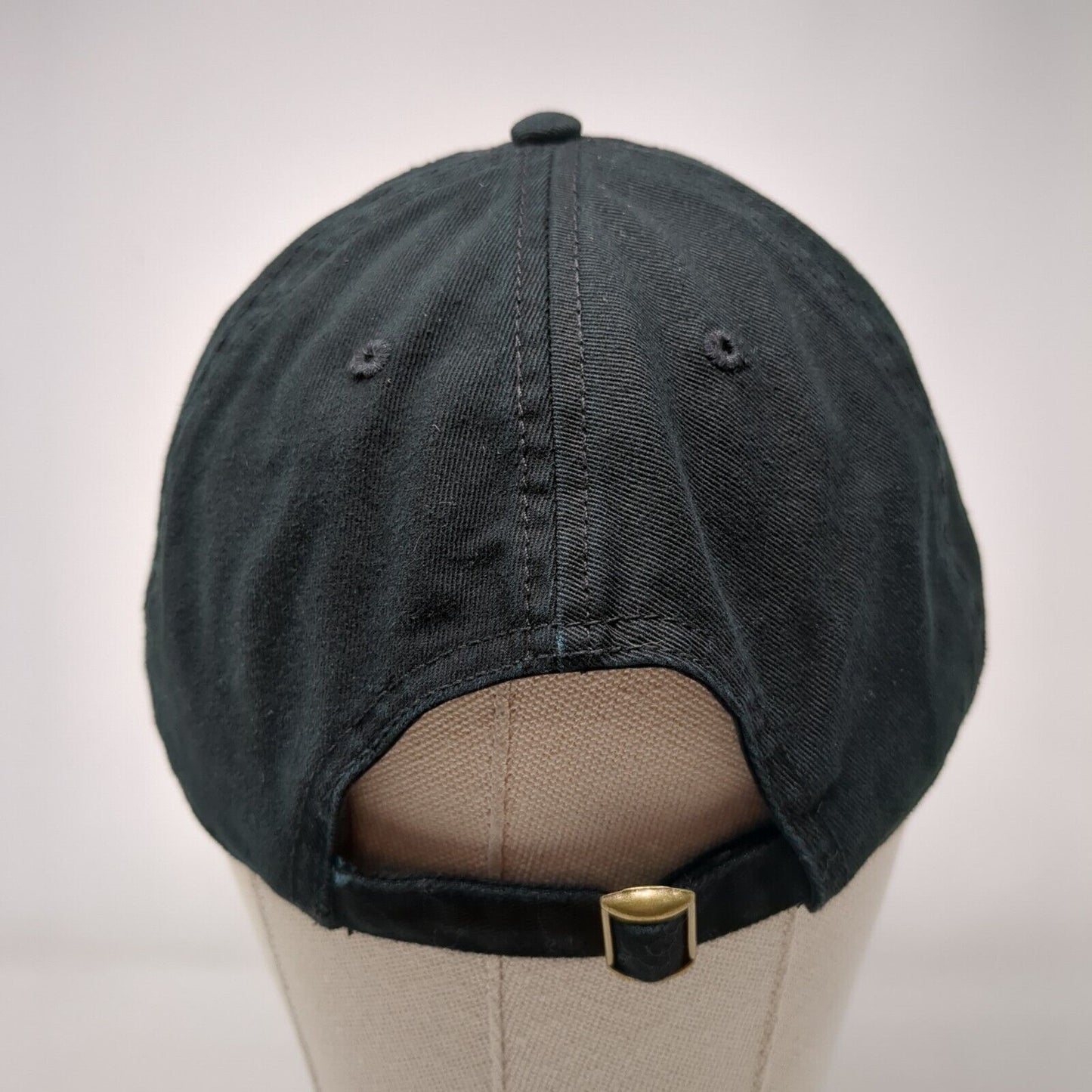 BOI Hoopla Slideback Hat Black OSFA Adjustable Embroidered Cap America