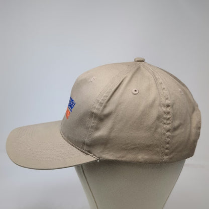 Con-Way Air Freight Logistics Snapback Beige One Size Embroidered Cotton Hat