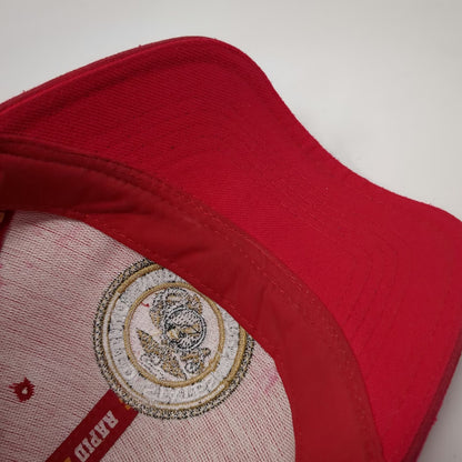 Rapid Dominance USMC Marine Corps Red One Size Baseball Cap Hat Strapback Gold