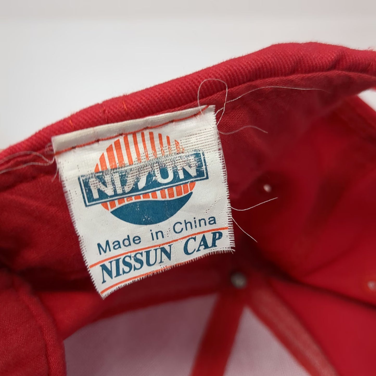 Nissun USMC Snapback Hat Red One Size Eagle Globe Anchor Embroidery Military
