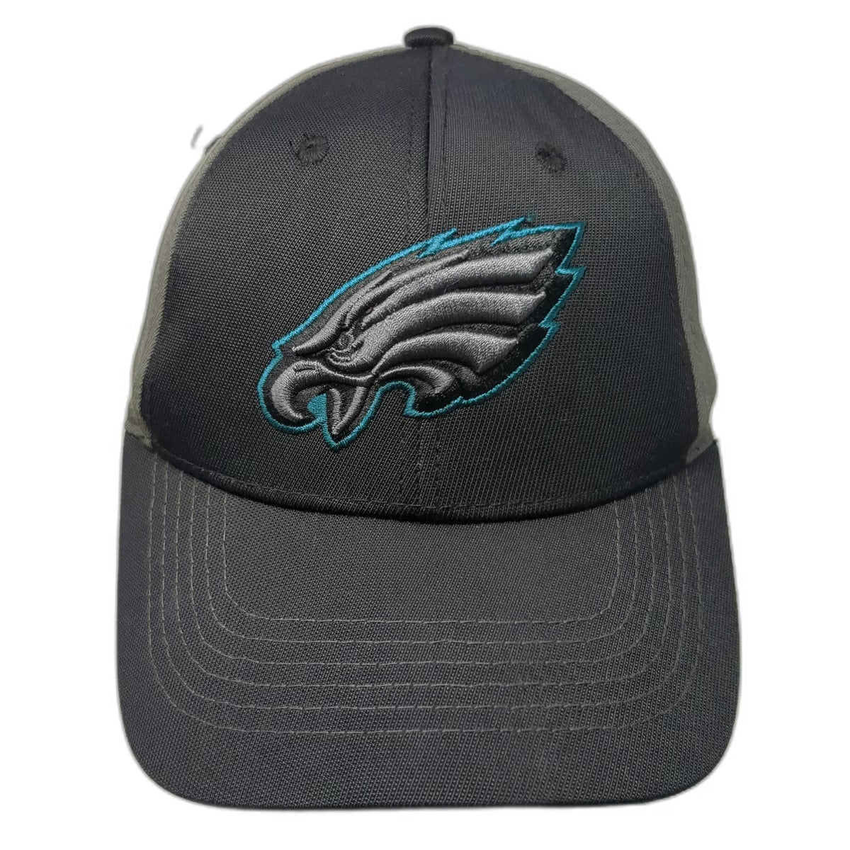 Philadelphia Eagles NFL Team Apparel Cap Black OSFM Embroidered Strapback Hat