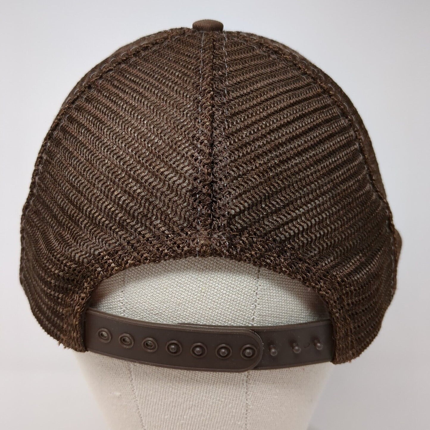 Green & Gabler Studio Perryville Missouri Snapback Trucker Hat Brown OS Mesh