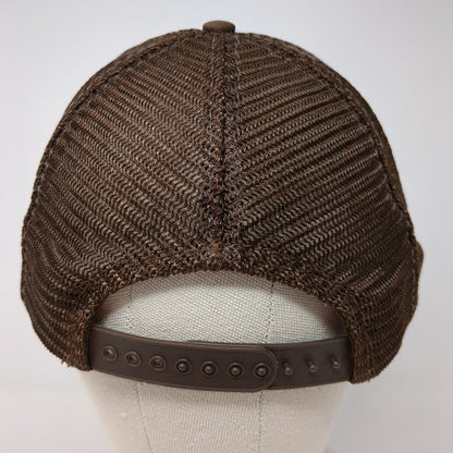Green & Gabler Studio Perryville Missouri Snapback Trucker Hat Brown OS Mesh