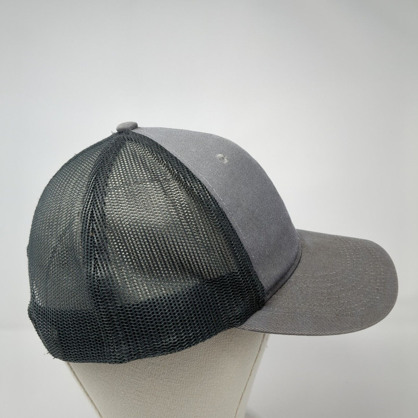 Idaho Mountain Touring Patch Snapback Trucker Hat Gray One Size Outdoor