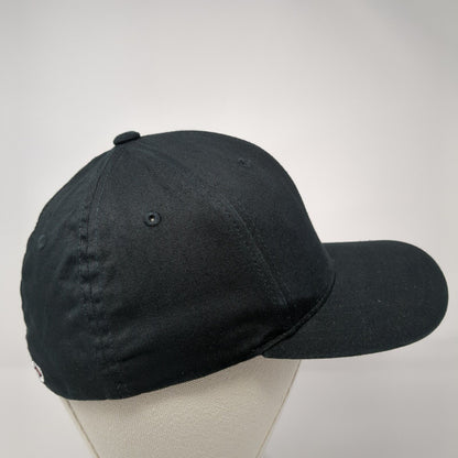 NEMO Fitted Hat Black 6 7/8-7 3/8 Embroidered 6 Panel Pacific Headwear