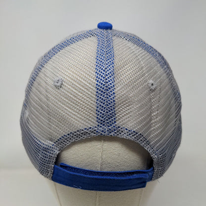 Bud Light Strapback Trucker Hat Blue OSFM Adjustable Embroidered Mesh Back