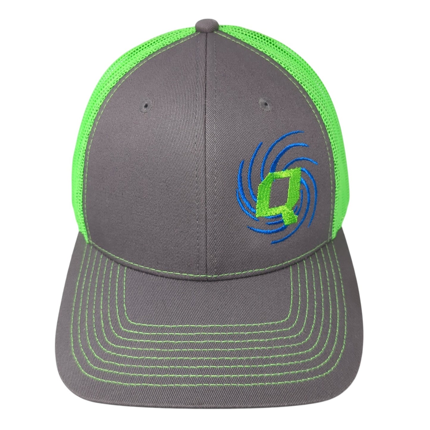 Outdoor Cap Snapback Trucker Hat Multicolor One Size Embroidered Logo