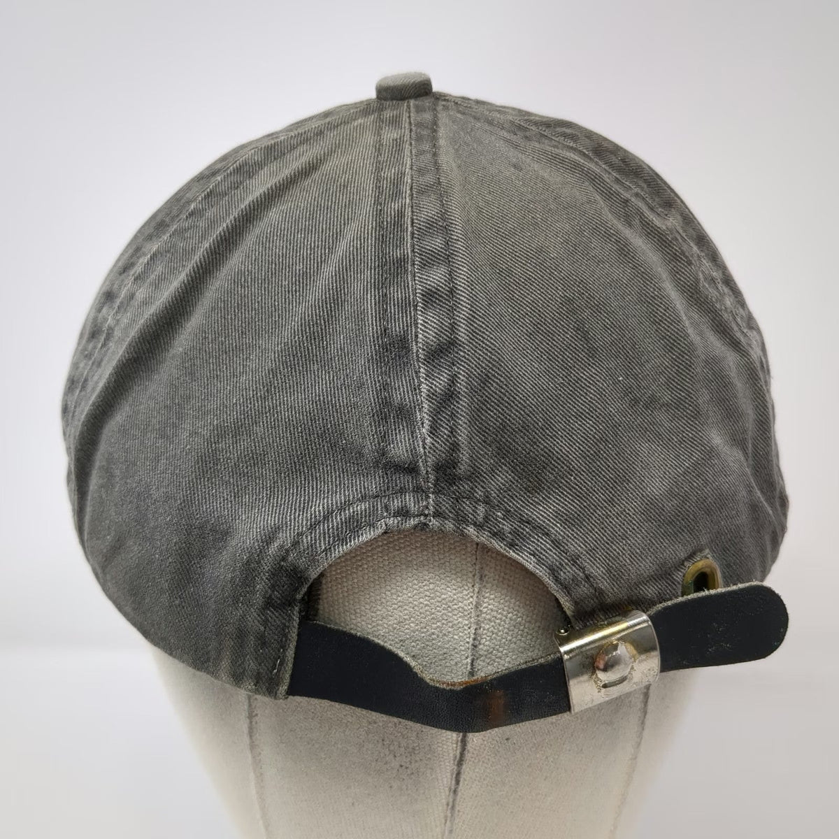 Imperial Headwear Baseball Cap Gray Blue One Size Bromley Vermont Sun Logo Hat