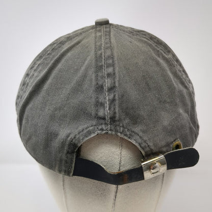 Imperial Headwear Baseball Cap Gray Blue One Size Bromley Vermont Sun Logo Hat