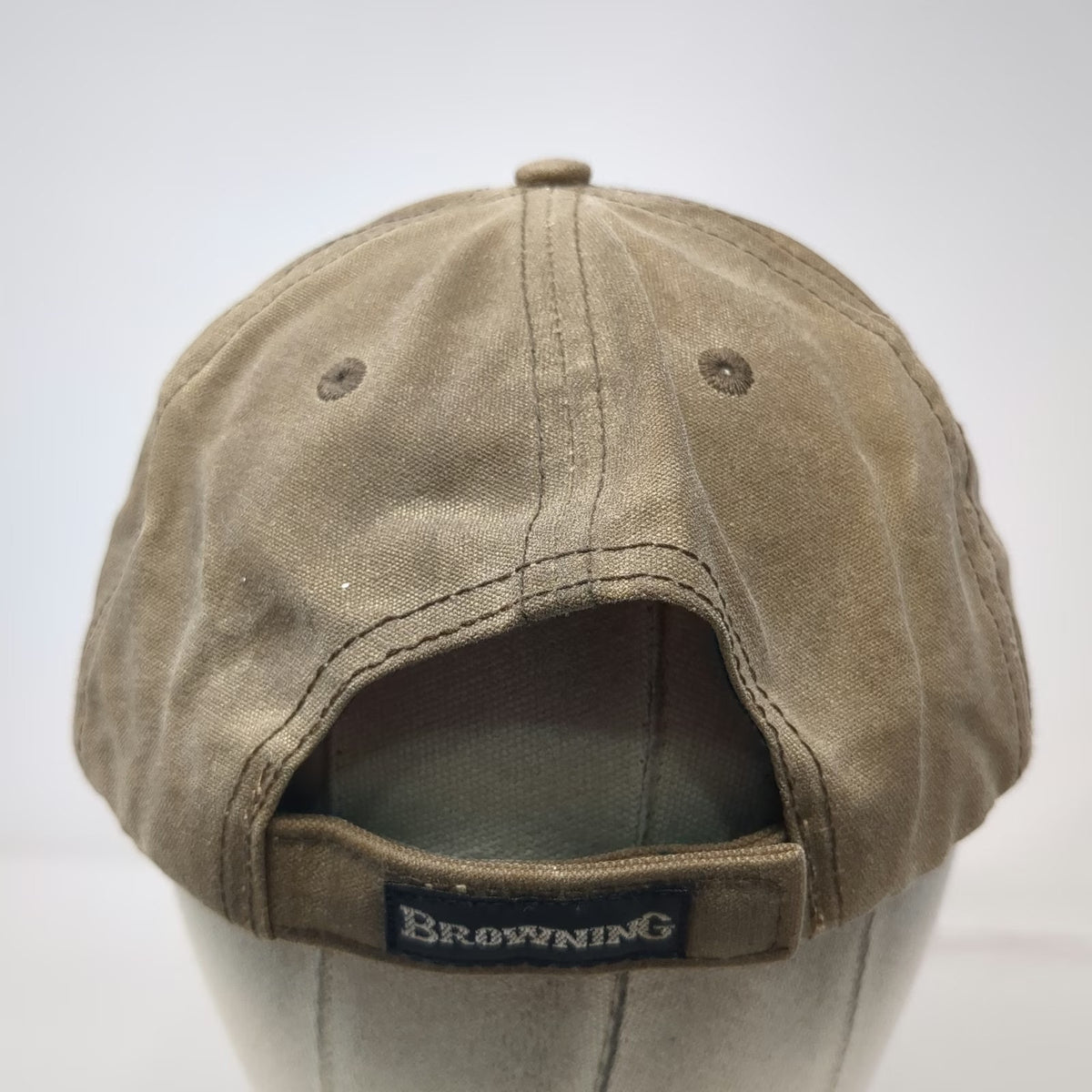 Browning Baseball Cap Brown Green One Size Embroidered Buckmark Deer Logo Hat